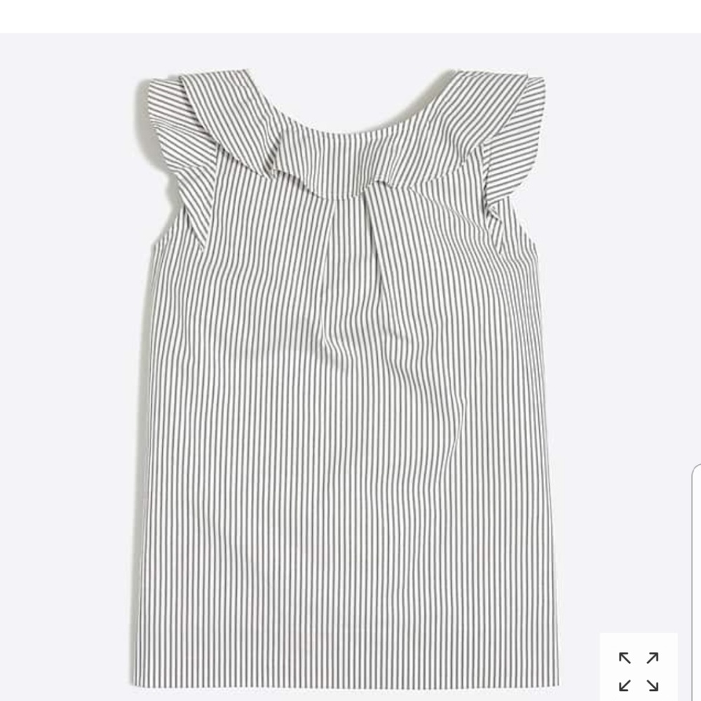 NWT J. CREW RUFFLE TANK